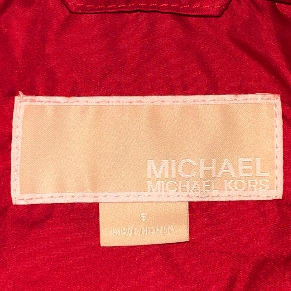 MICHAEL KORS Faux Fur Trim Down Puffer Coat - Picture 7 of 9